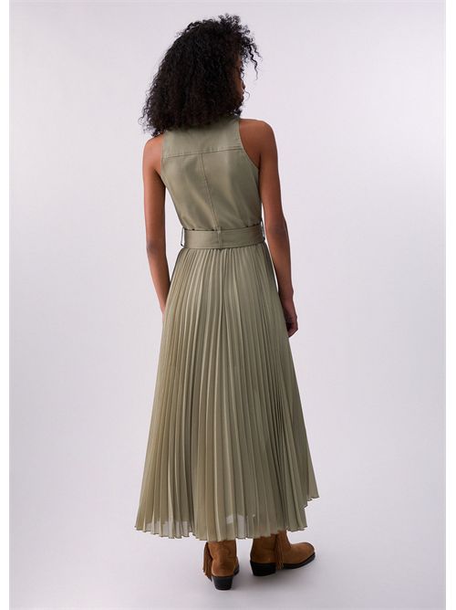 Abito lungo plissé LIU JO | CA6263T4691/P9639